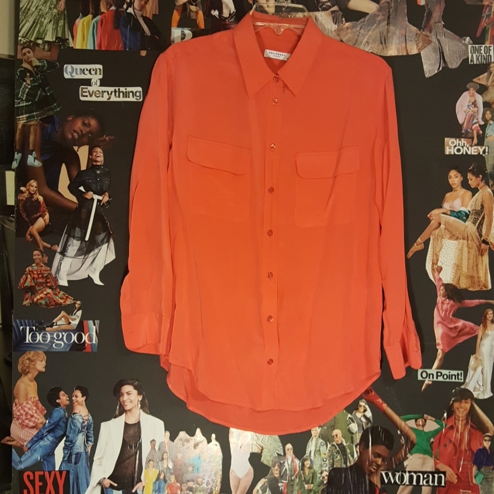 Equipment Silk blouse